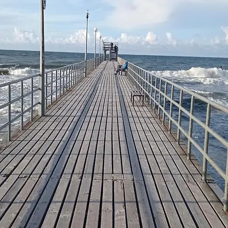 Na Nadmorskiej بيت خشبي *